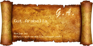 Gut Arabella névjegykártya